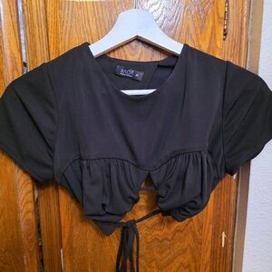 KAOA Black Crop top Size XS
